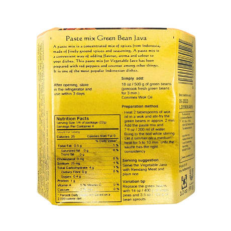 Conimex  (Sajoer Boontjes) Spices for beans 3.5 oz