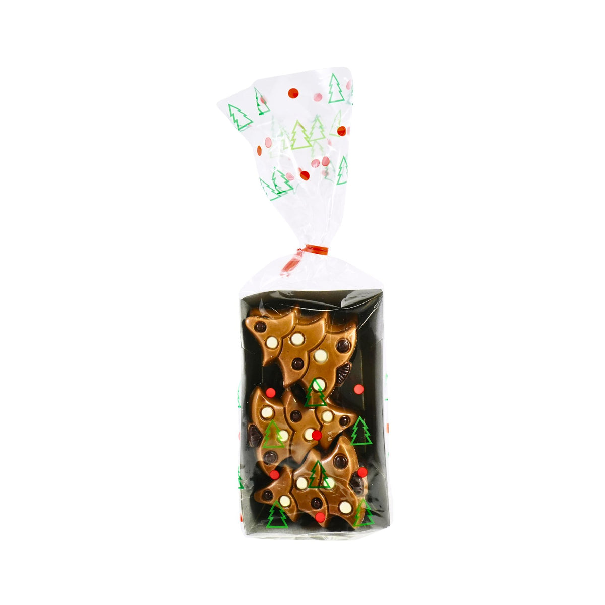 Martinez Milk Chocolate Caramel Seasalt Christmas Trees 4.7oz