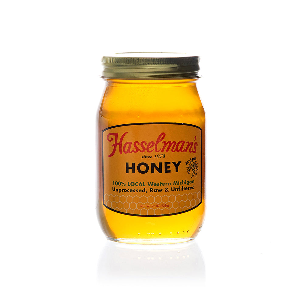 Hasselmans Honey Pint jar 22 oz