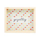 Hoekstra Decor Gezellig With Dutch Tulips Framed Wall Art