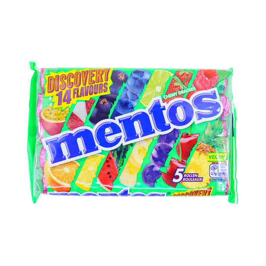 Mentos Discovery 14 flavor 5 pack 188 gram