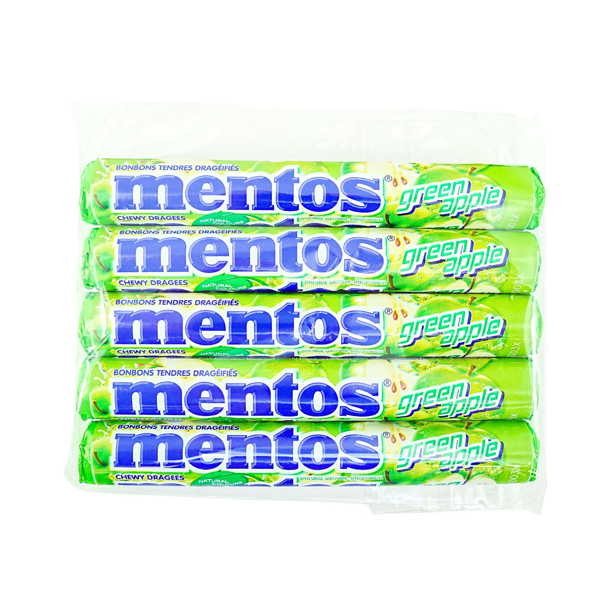 Mentos 5 pack Green Apple