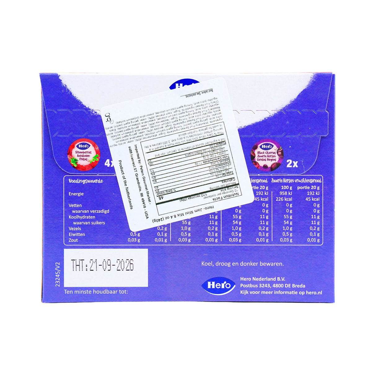 Hero Mini Jams Assorted 240 gram