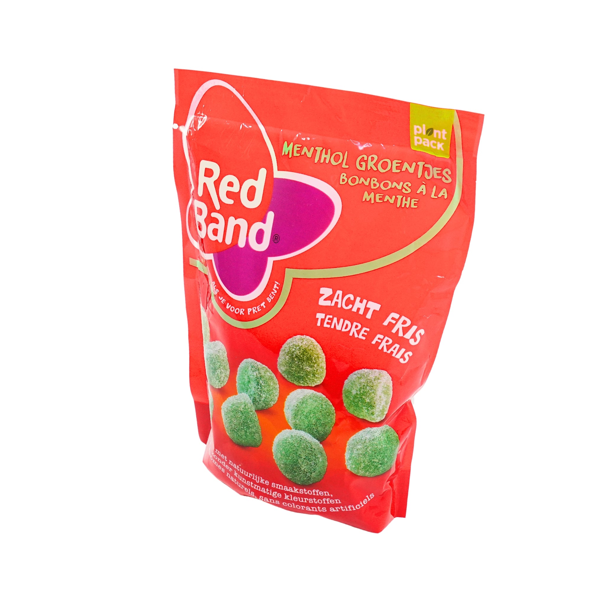 bonbonero ボンボネロ グミ(レッド) Red Band Menthol Groentjes 7.2 oz (220 gr) bag – Peters Gourmet Market