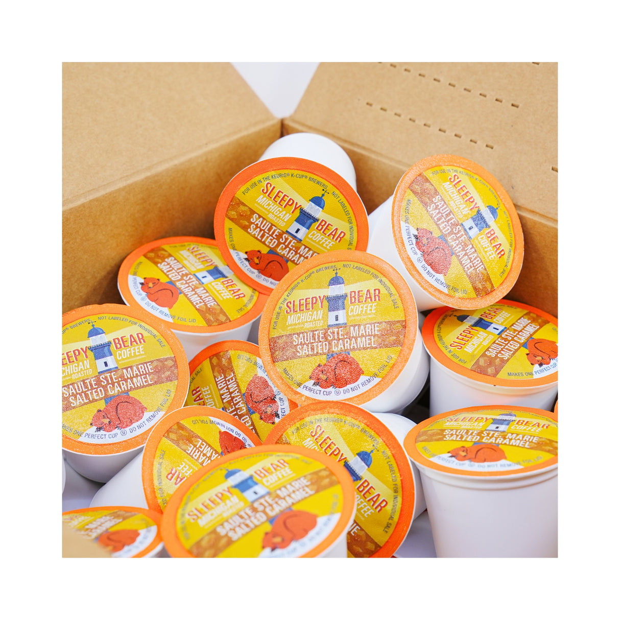 Sleepy Bear Sault Ste Marie Salted Caramel Coffee 30 ct K CUP