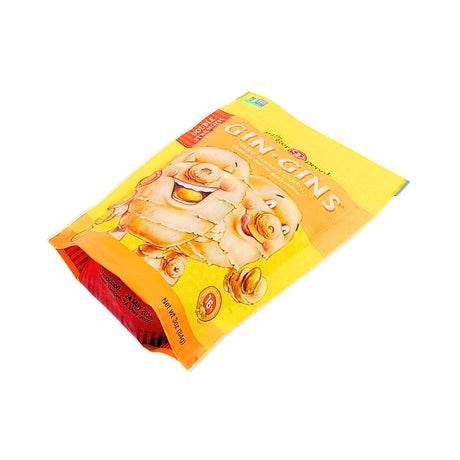 Ginger People Gin Gins Double Strength Hard Ginger Candy 3 oz Bag