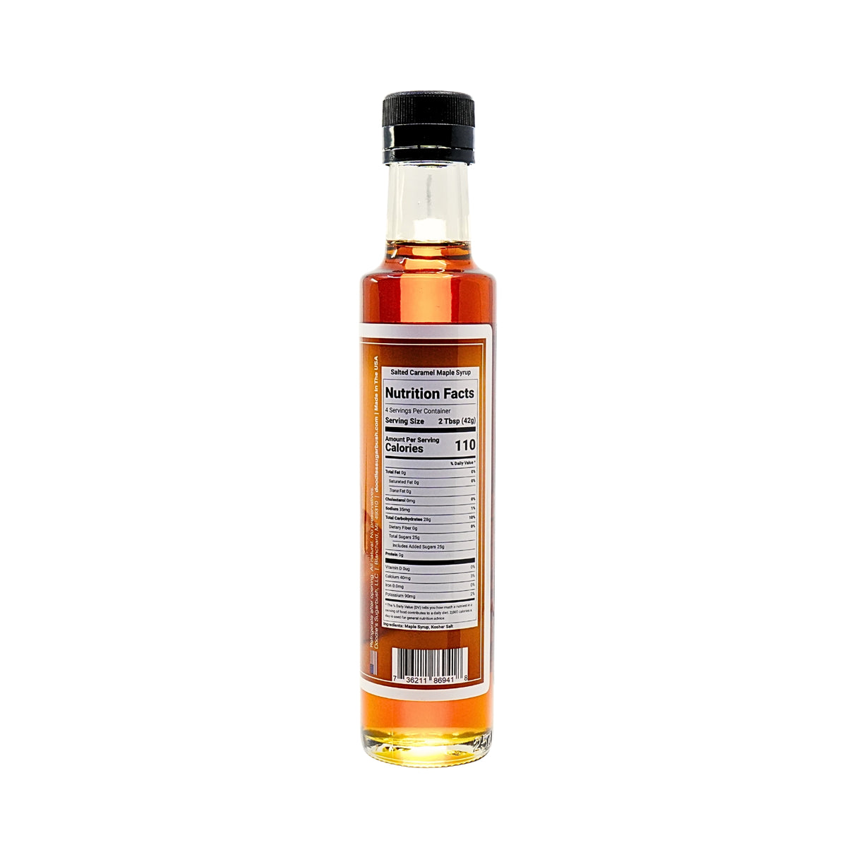 Doodles Salted Caramel Infused Maple Syrup 8.5 oz
