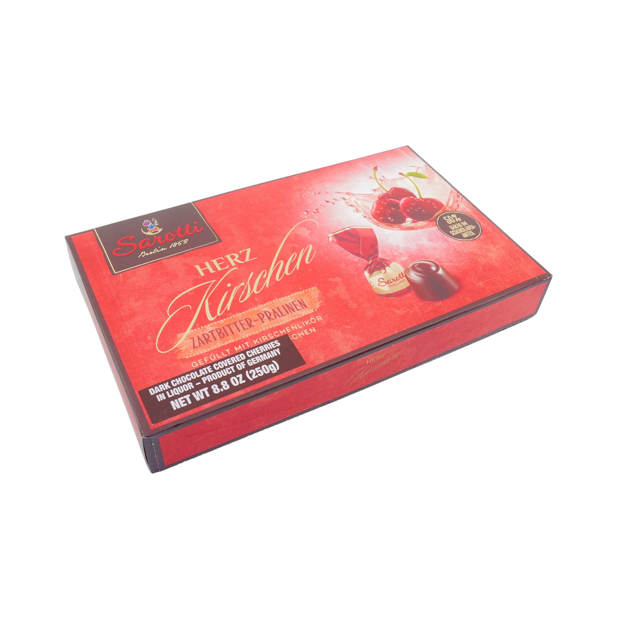 Sarotti Dark Chocolate Covered Cherries 8.8 oz