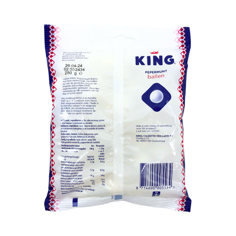 King Peppermint Balls Bag 8.8 oz Bag