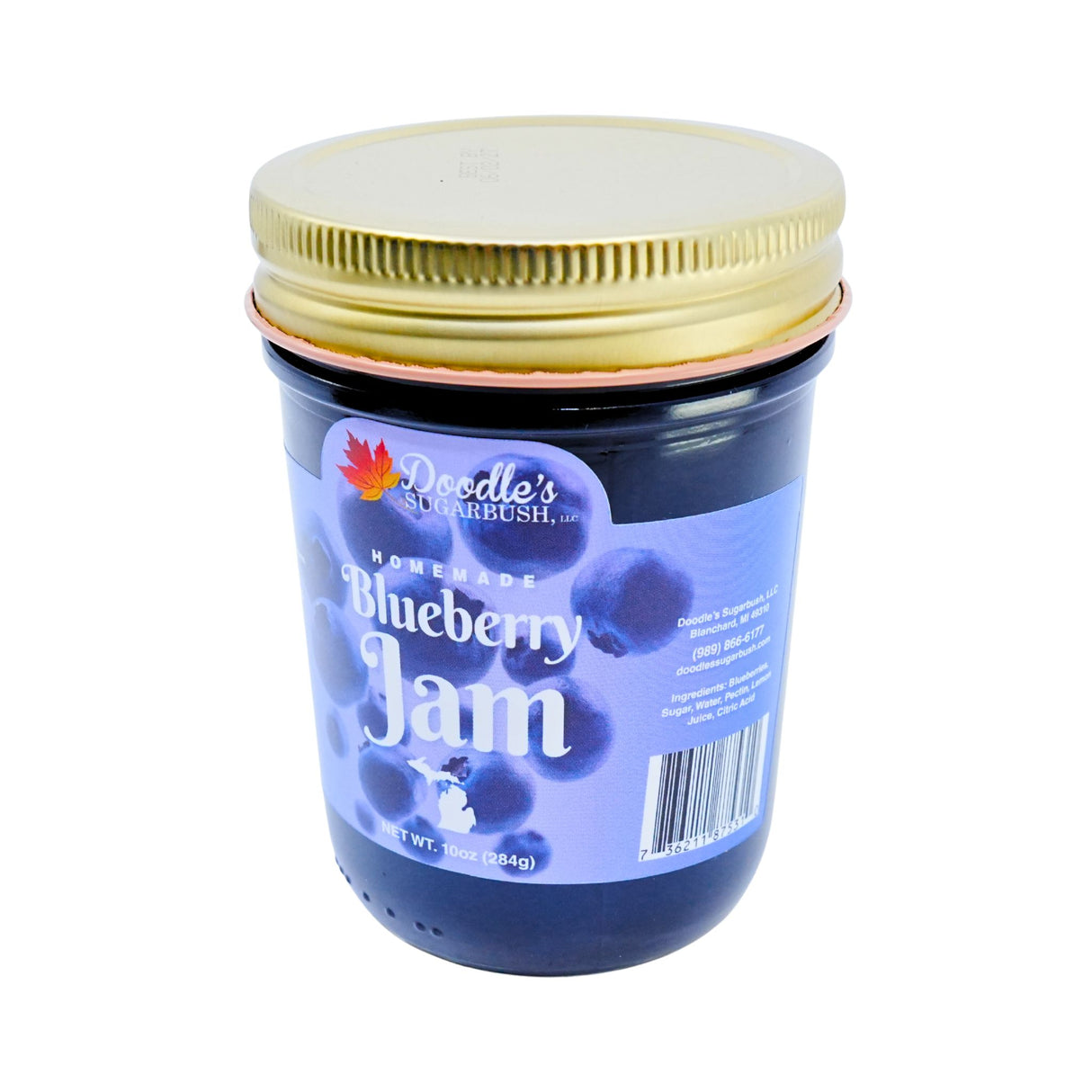 Doodles Blueberry Jam 10 oz