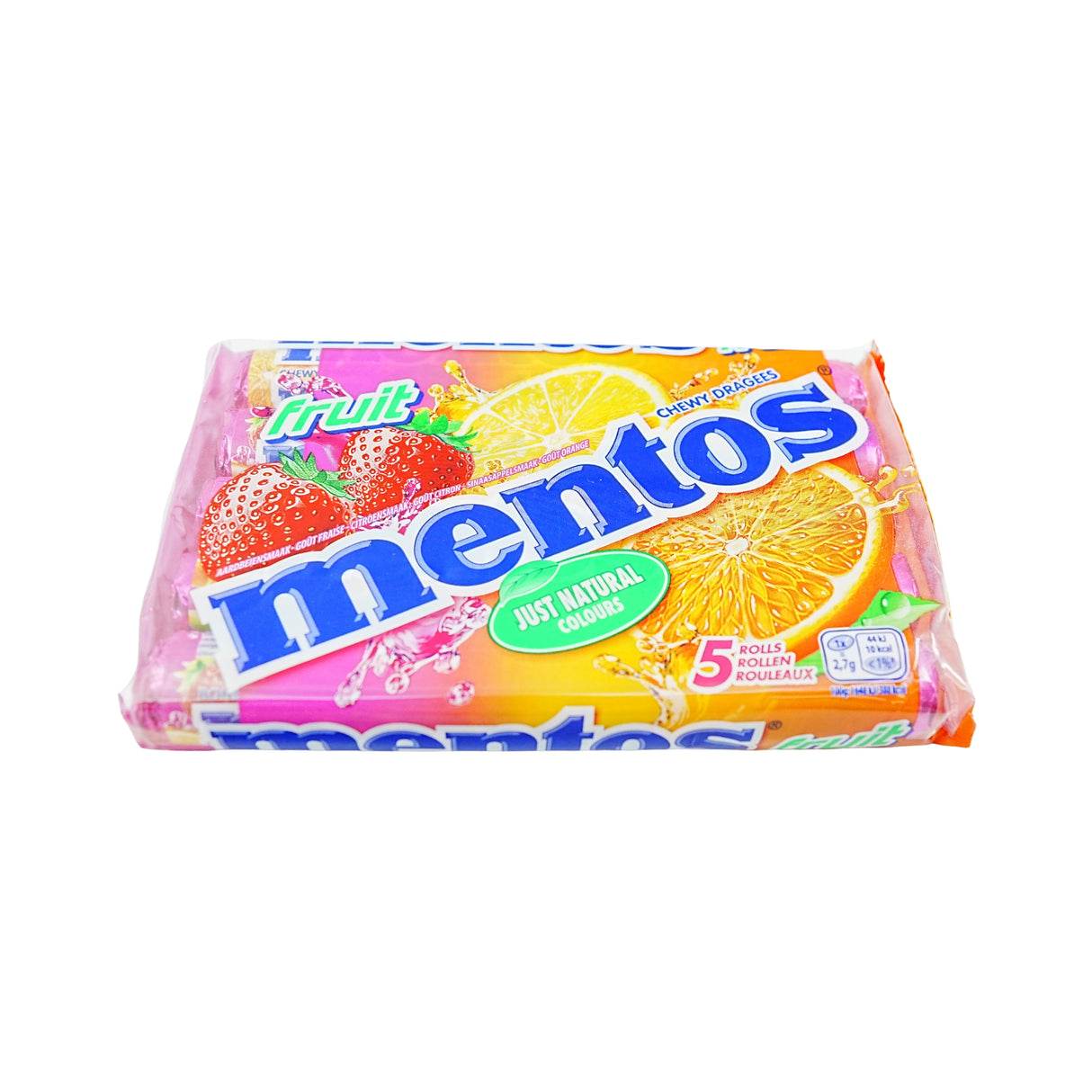 Mentos 5 Pack Mixed Fruit Flavors