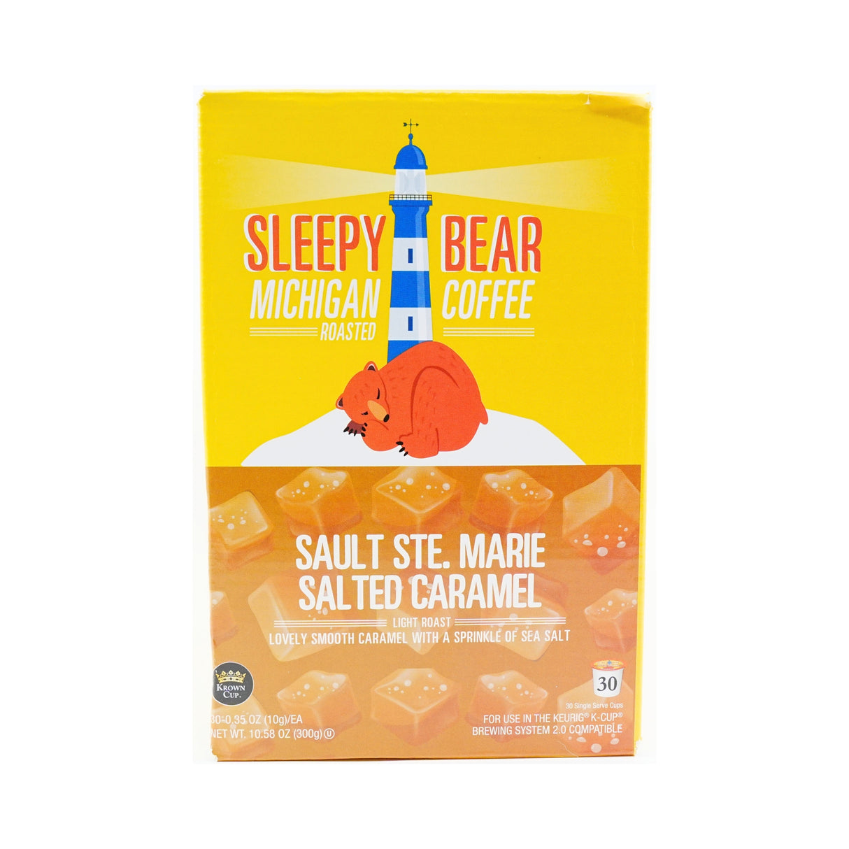 Sleepy Bear Sault Ste Marie Salted Caramel Coffee 30 ct K CUP