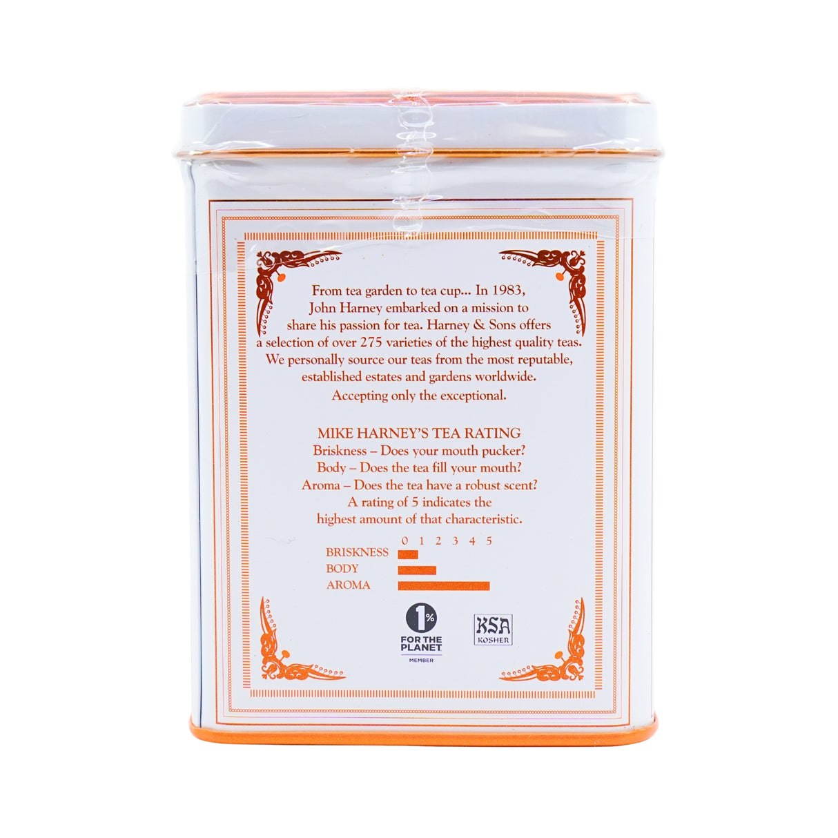 Harney & Sons Hot Cinnamon Spice Classic White Tea Tin