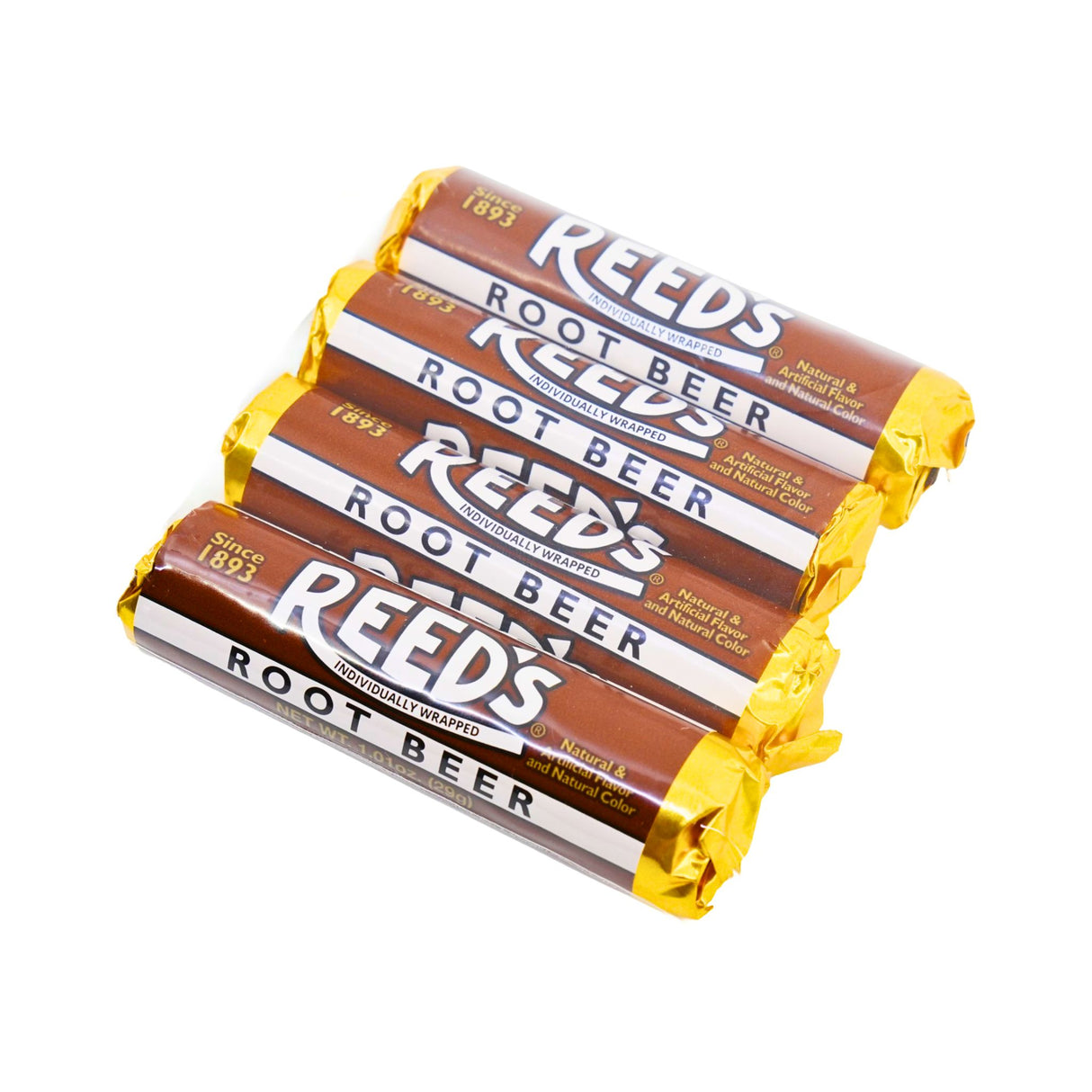 Reeds 4 pack Rootbeer Candy rolls