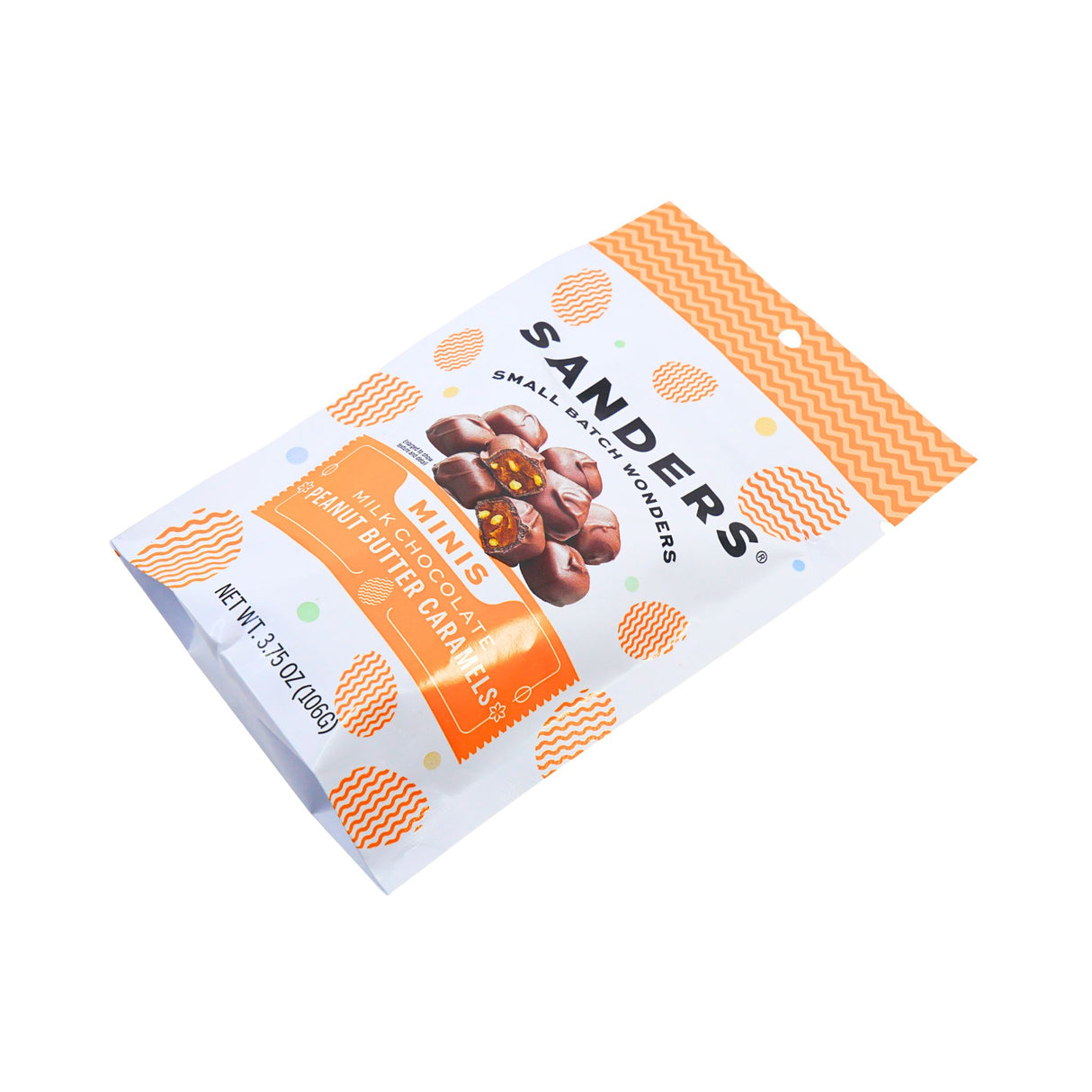 Sanders Milk Chocolate Peanut Butter Caramels 3.75oz