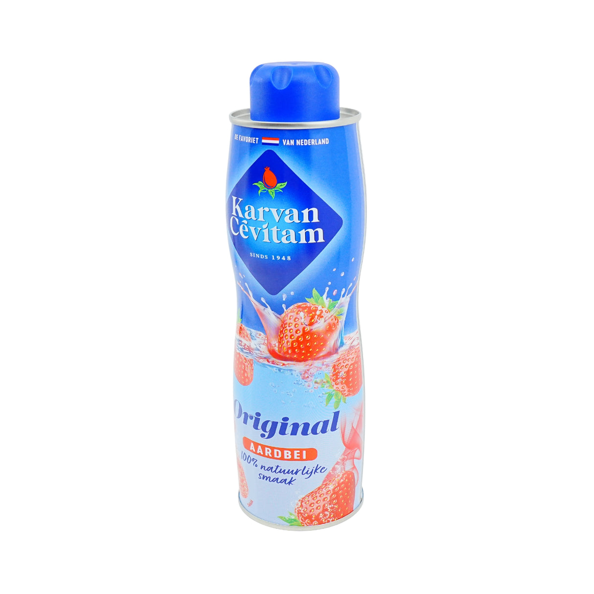 Karvan Fruit Syrup Strawberry Flavor 20.2 oz can