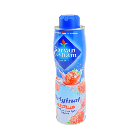 Karvan Fruit Syrup Strawberry Flavor 20.2 oz can
