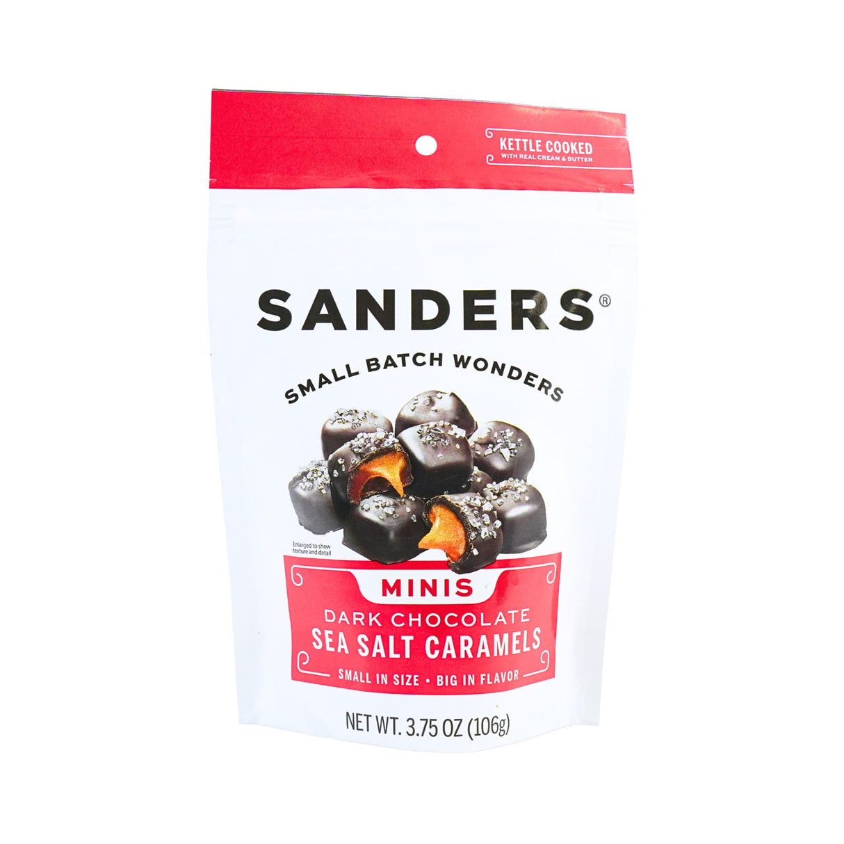 Sanders Dark Chocolate Sea Salt Caramel Mini Bite 3.75oz