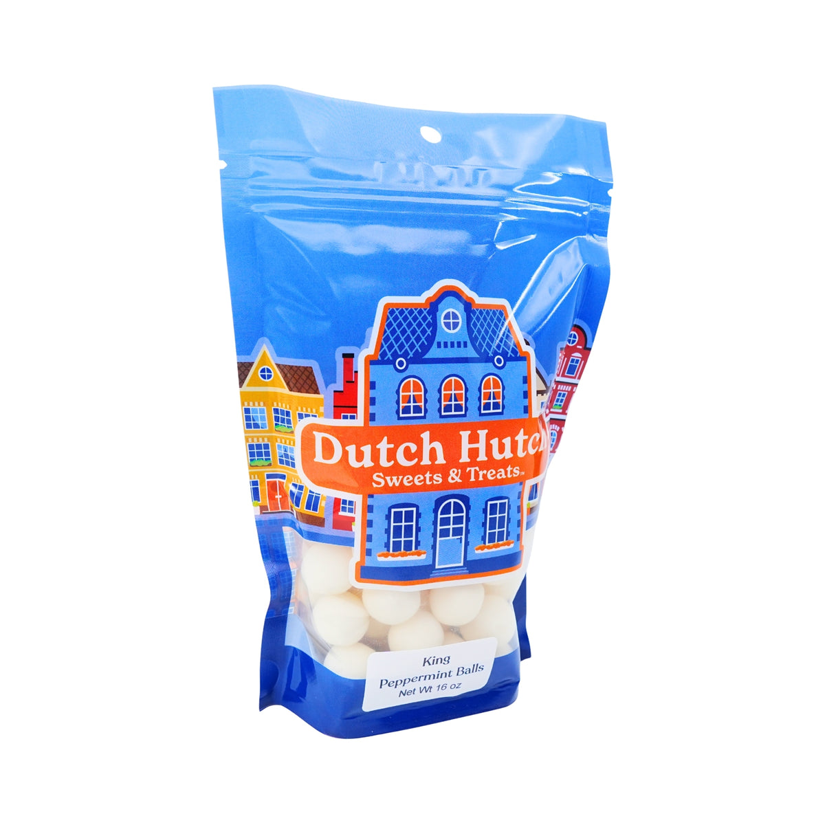 Dutch Hutch King Peppermint Balls  16oz bag