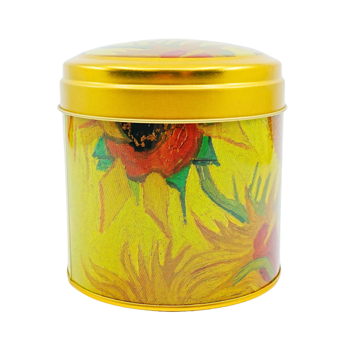 Van Gogh Sunflowers Stroopwafel Tin EMPTY