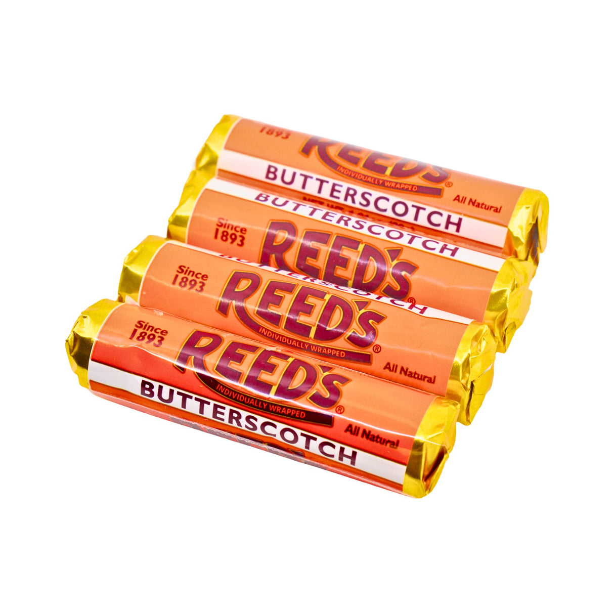 Reeds 4 pack Butterscotch Candy rolls