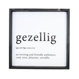 Hoekstra Decor Gezellig With Definition Framed Wall Art