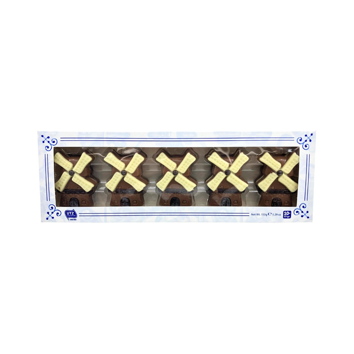 Martinez Milk Chocolate Windmills  5.29 Oz box