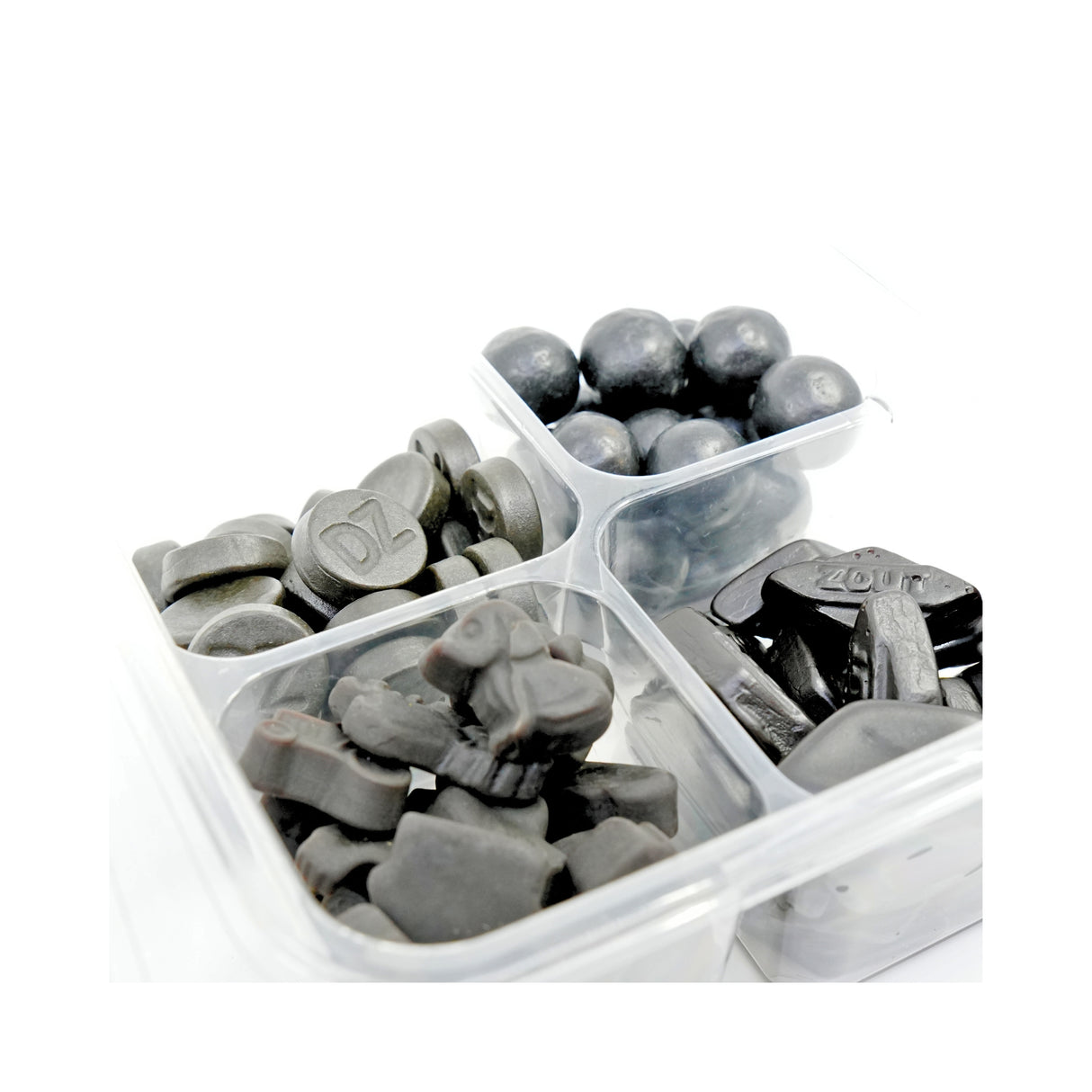 Dutch Hutch Assorted Salty Licorice 2 Pound "Drop Box"