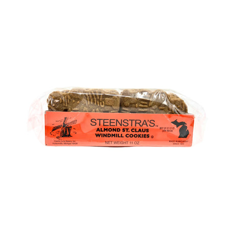 Steenstra's  Almond Speculaas Windmill Cookies 11 Oz