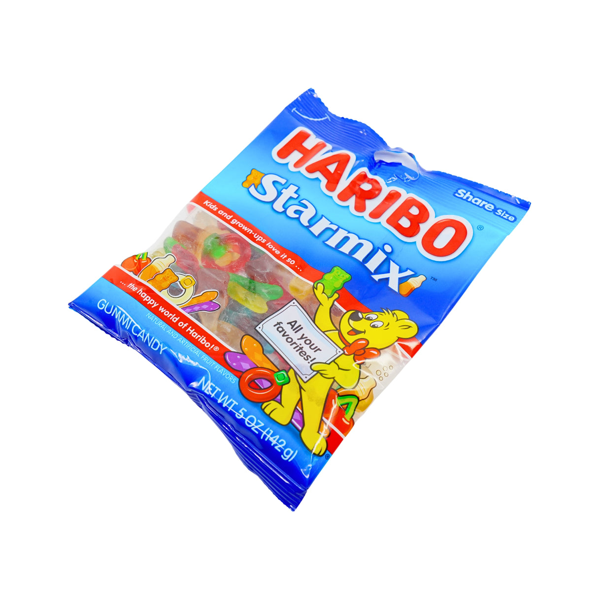 Haribo Starmix Mixed Gummi Candy 5oz Bag