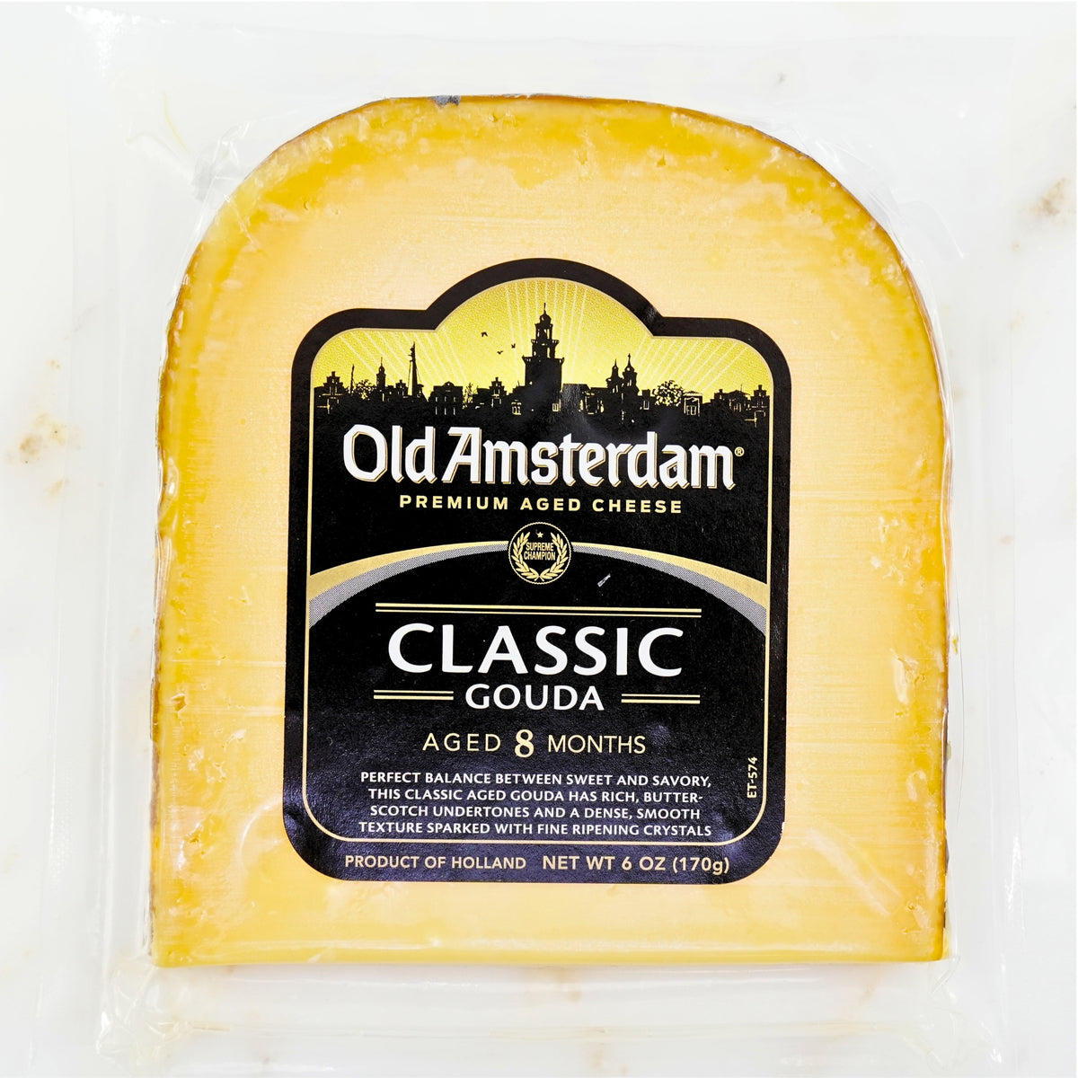 Old Amsterdam 6 oz wedge Aged Gouda Cheese