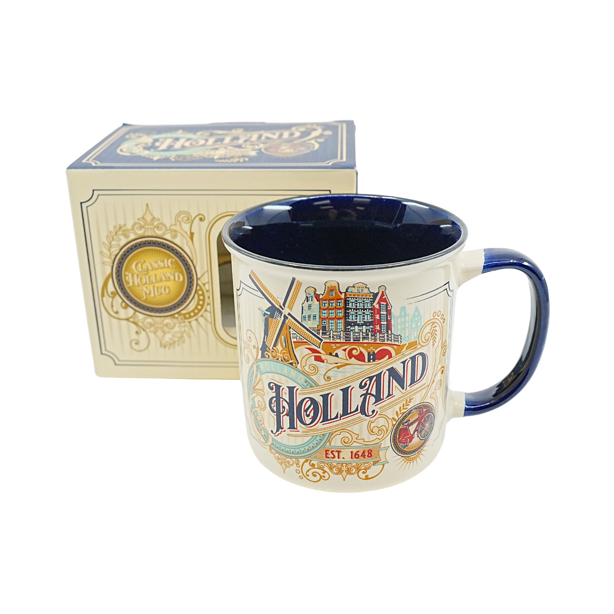 Holland Vintage Mug White