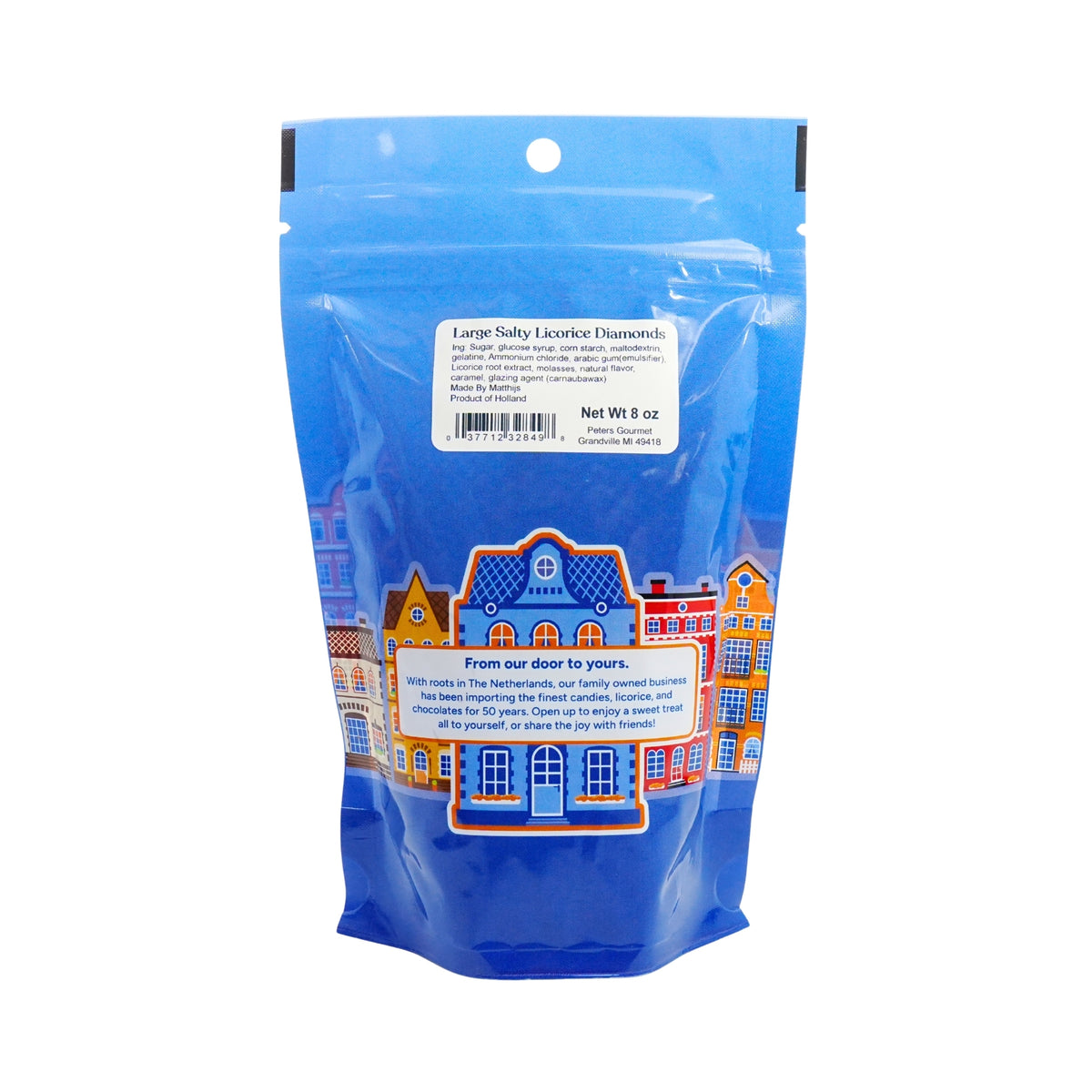 Dutch Hutch Large Salty Diamonds 8oz bag