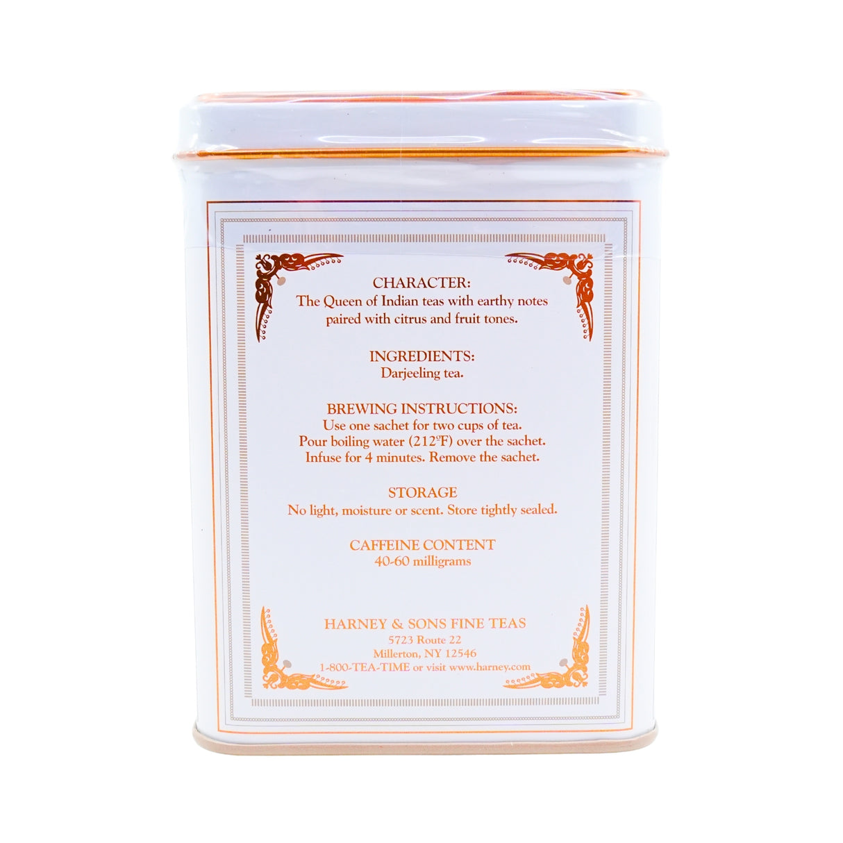 Harney & Sons Darjeeling Tea Sachets Tin