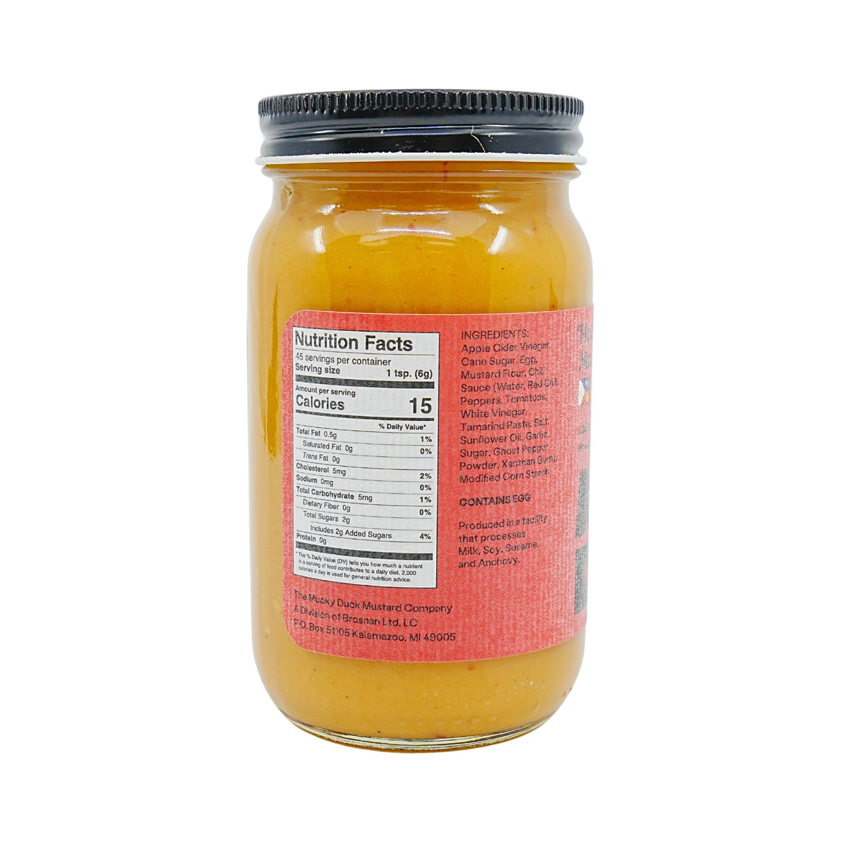Mucky Duck 'Hotter Than'  Mustard 8.5 oz