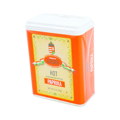 Szeged Hot Paprika Spice 4 oz Tin