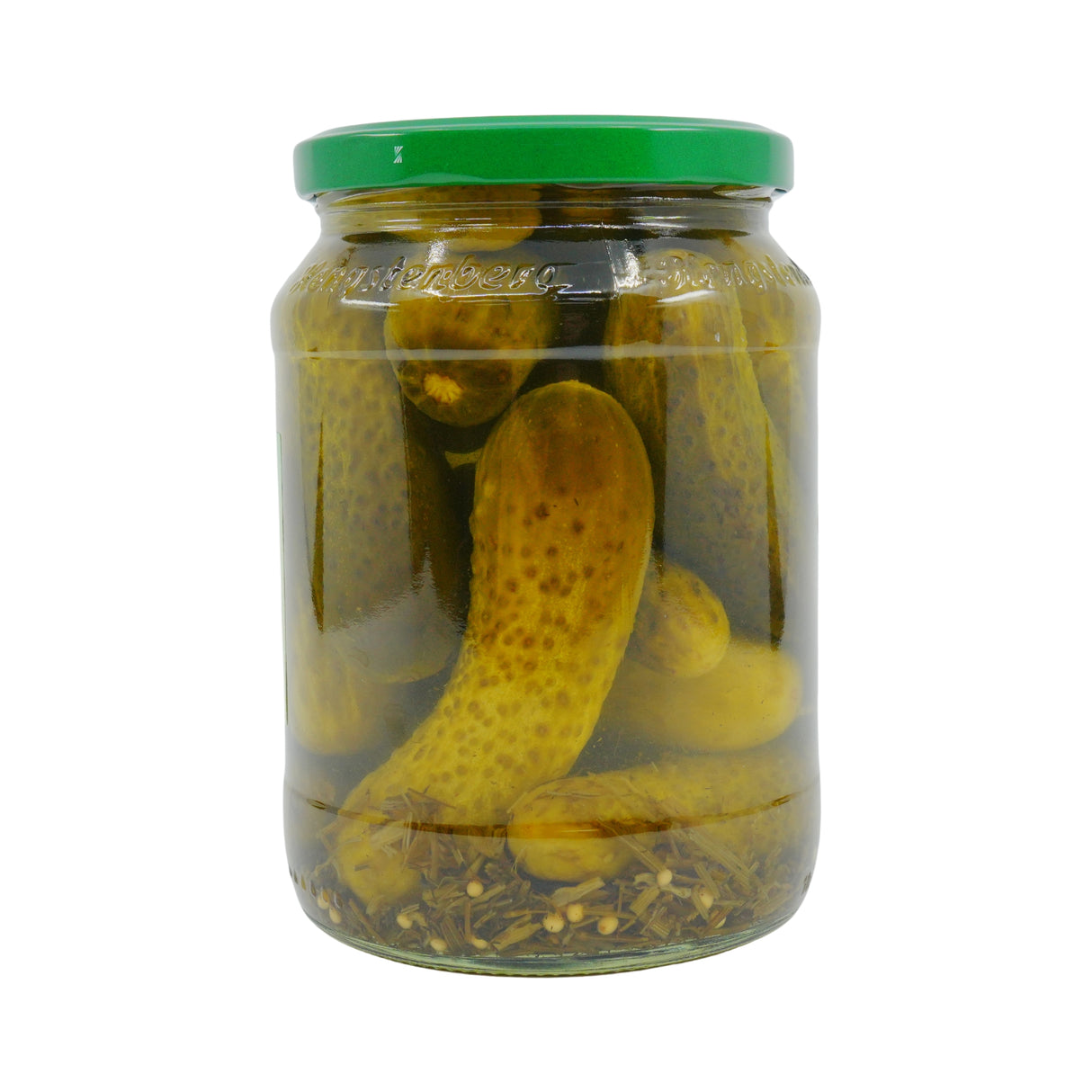 Hengstenberg Crunchy Gherkins 24 oz Jar