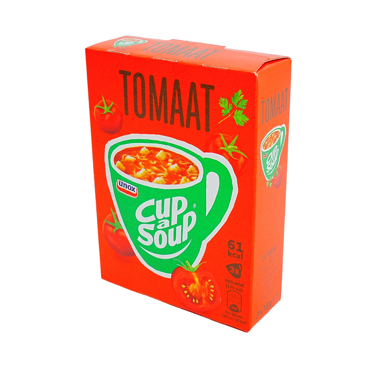 Unox Instant Tomato Cup A Soup 3 packets
