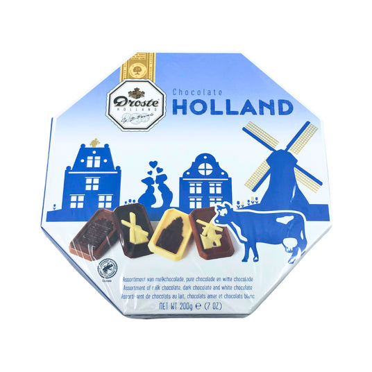Droste Holland Edition Asst Chocolate Shapes 7 oz