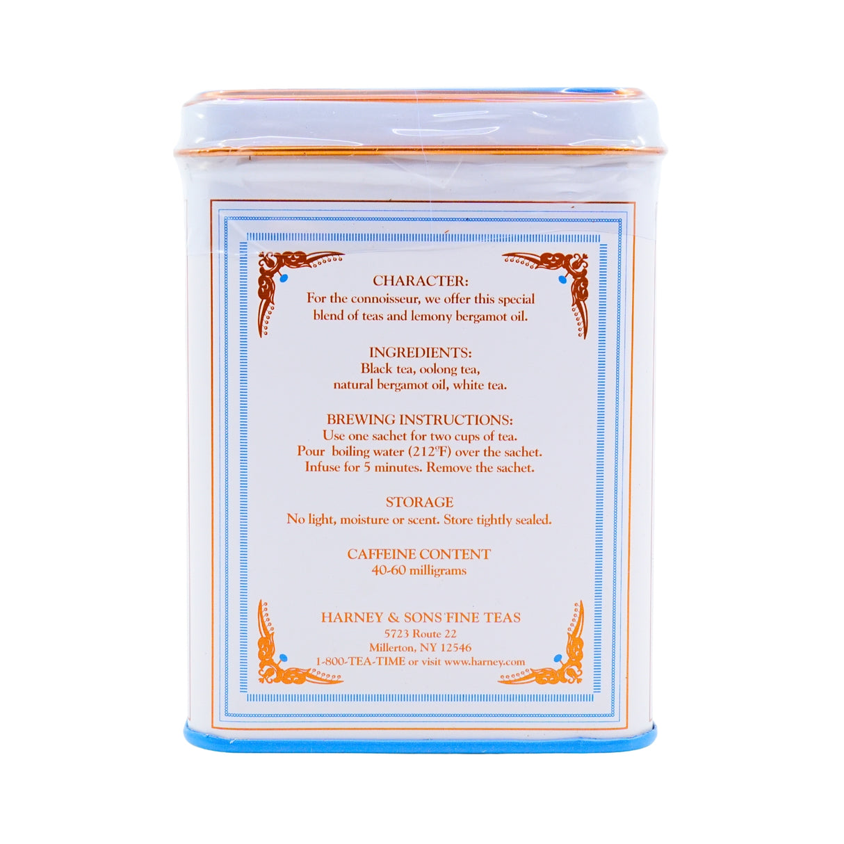 Harney & Sons Earl Grey Supreme  Tea 20ct Tin