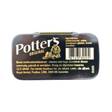 Potters Linea Licorice Lozenges Tins 12.5 grams 36 ct