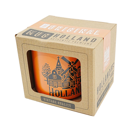 Holland Mug Orange 12 oz in gift box