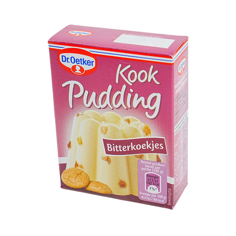 Dr Oetker Bitterkoekjes (Macaroon) Pudding Mix 3.2 oz box