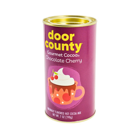 Door County Coffee Cherry Hot Cocoa Canister 7 oz