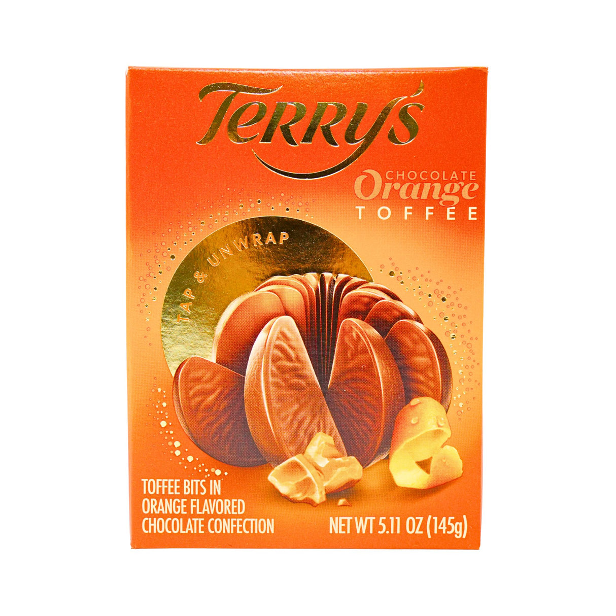 Terrys Milk Chocolate Toffee Orange 5.36 Ounce