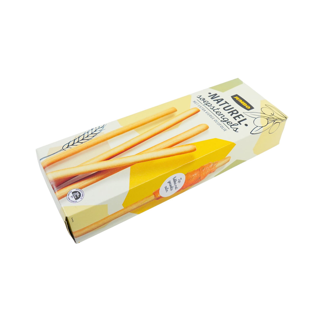 Jumbo Breadsticks Natural 4.4 oz 125 gram