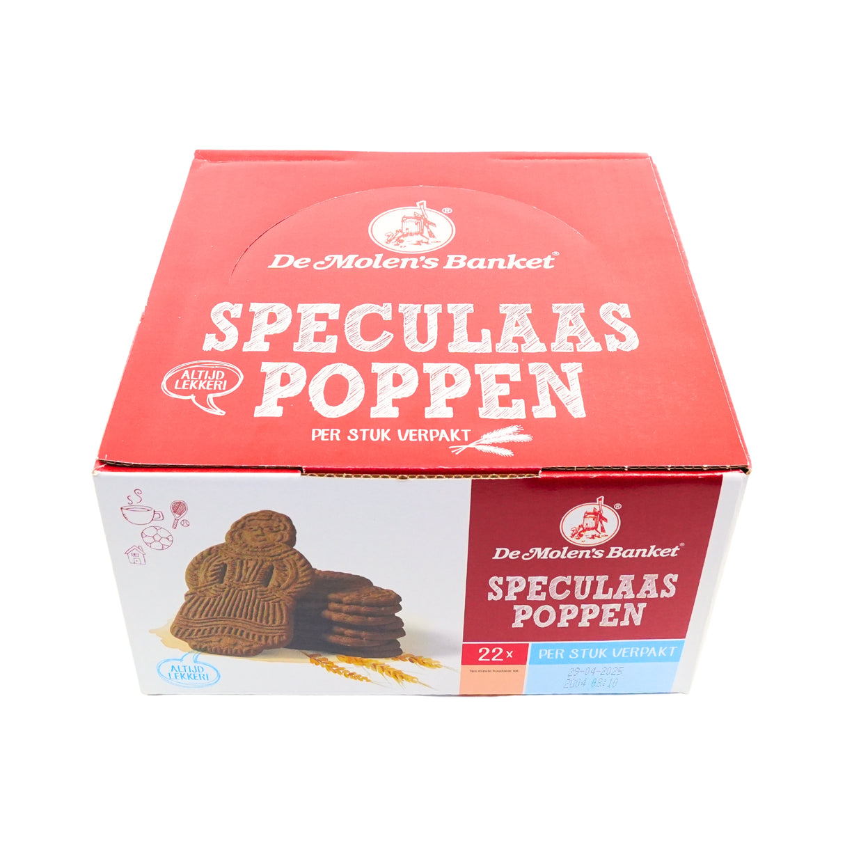 DeMolen Speculaas Doll 1.7 oz Box of 22