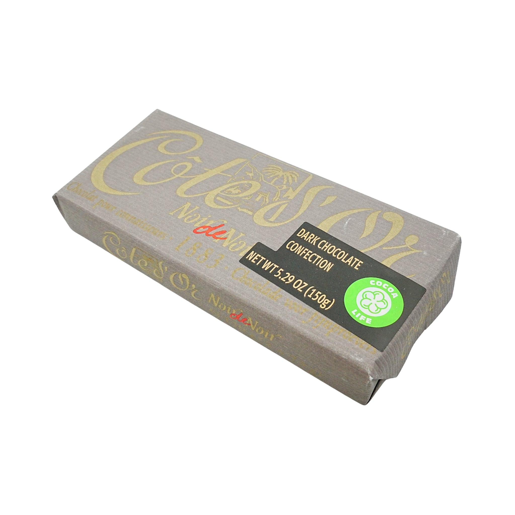 Cote D Or 54% Dark Chocolate Noir Connoisseur Bar 5.29 oz – Peters