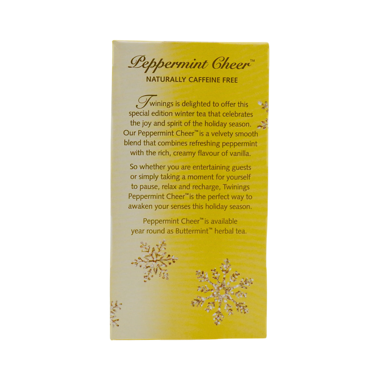 Twinings Peppermint Cheer  Tea 20 ct box