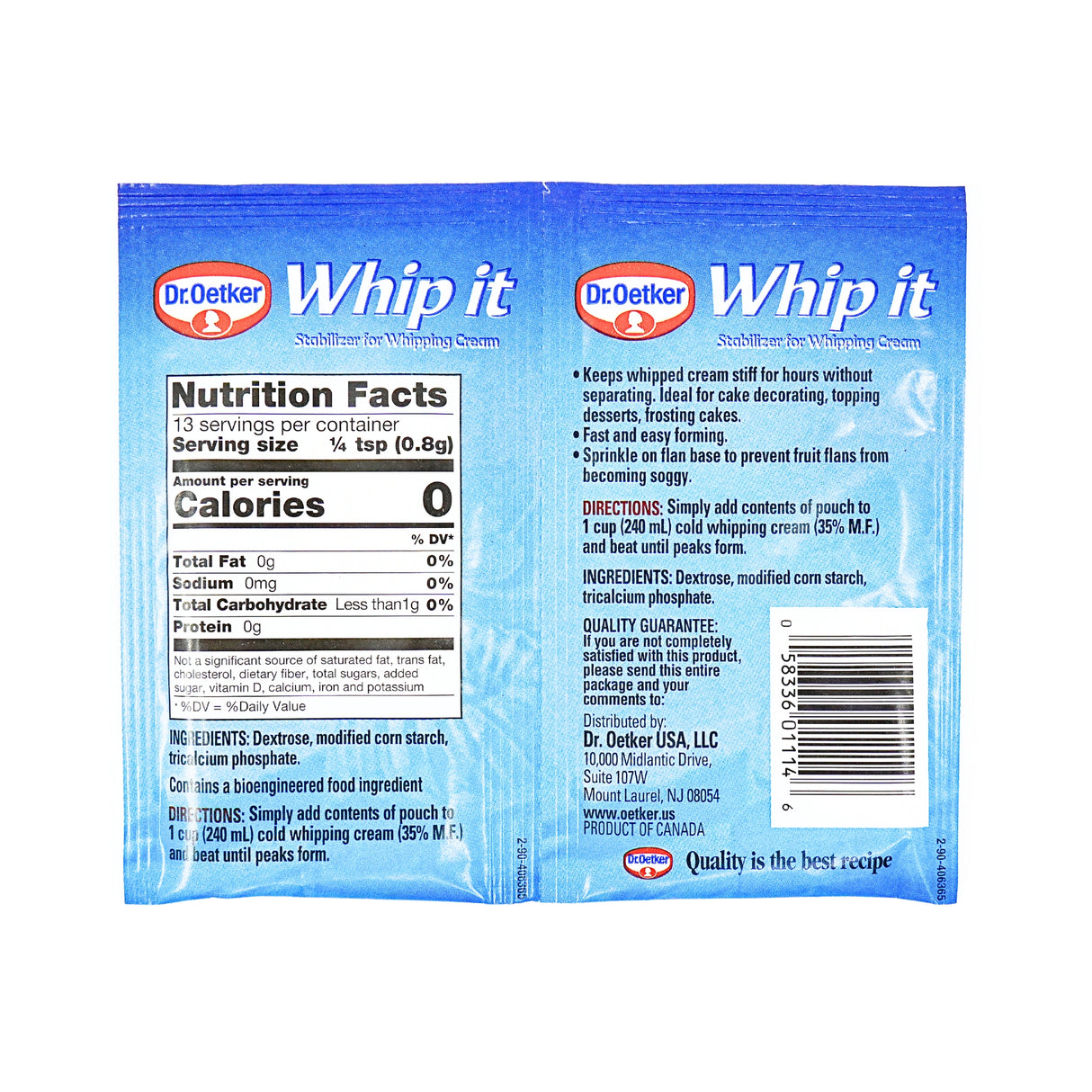 Dr Oetker Whip It-Stabilizer (2 packets)